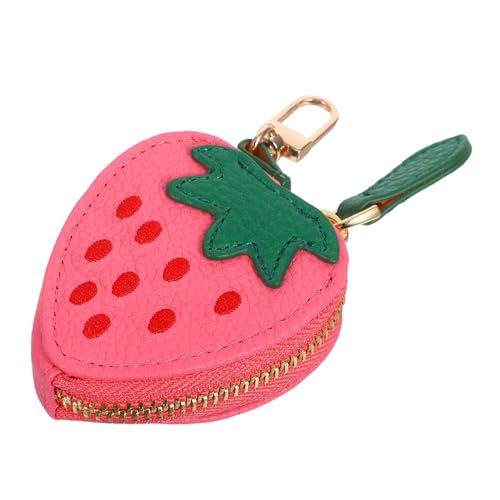 LIGIGWASH Geldbörse Damen Kratzfestes PU Material Weiches Langlebiges Portemonnaie Kompakte Münzbörse mit Reißverschluss Niedliche Cartoon Brieftasche für Münzen und Kleine Essentials von LIGIGWASH