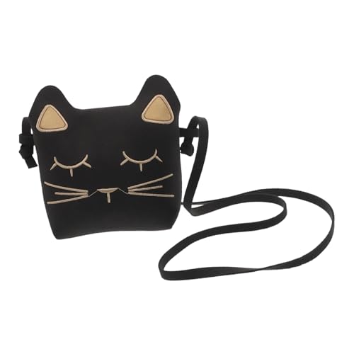 LIGIGWASH Geldbörsen Design Klein Und Bezaubernd Schultertasche Mit Katze Für Dünn – Riemen Kätzchen Für Den Schulgebrauch Mädchen Täglich Kleine Münzen Crossbody Stilvoll von LIGIGWASH