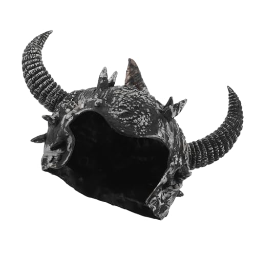 LIGIGWASH Vikinger Helm Mit Hörnern Für Erwachsene Halloween Kostüm Zubehör Mittelalterliches Cosplay-hat Einzigartiges Design Für Karneval Und Themenpartys Schützt Kopf Und Sorgt Für von LIGIGWASH