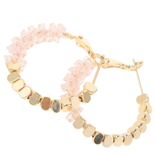 LIGIGWASH Geometrische Ohrringe Damen Gold Rosa Kristall Ohrhänger Kreisform Modische Ohrschmuck für Partys und Alltag Leichter Hautfreundlicher Schmuck als für Frauen LIGIGWASH Geometrische Ohrringe Damen Gold Rosa Kristall Ohrhänger Kreisform Modische Ohrschmuck für Partys und Alltag Leichter Hautfreundlicher Schmuck als für Frauen von LIGIGWASH