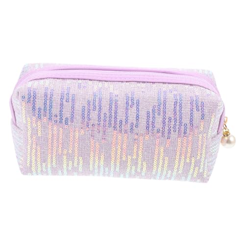 LIGIGWASH Kosmetiktasche Mit Pailletten Für Damen Reise-Make-up-etui Mit Reißverschluss Große Kapazität Zum Organisieren Glitzernde Make-up-Tasche Für Teenager Und Verschiedene Anlässe von LIGIGWASH