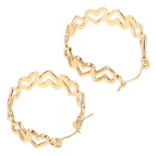 LIGIGWASH Goldfarbene Creolen mit Herz Design Kleine Huggie Ohrringe für Damen und Herren Minimalistische Helix Piercing Schmuck Leichter Eleganter Ohrschmuck für Alltag und Besondere LIGIGWASH Goldfarbene Creolen mit Herz Design Kleine Huggie Ohrringe für Damen und Herren Minimalistische Helix Piercing Schmuck Leichter Eleganter Ohrschmuck für Alltag und Besondere von LIGIGWASH