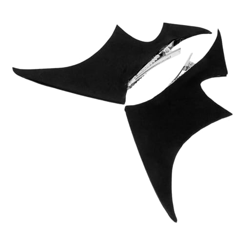 LIGIGWASH Gothic Fledermaus Flügel Haarclips Leichtgewichtige Halloween Haarklammern für Frauen Cosplay Party Alltagsstil Sicherer Halt Stilvolle Haarschmuck Geschenkidee von LIGIGWASH