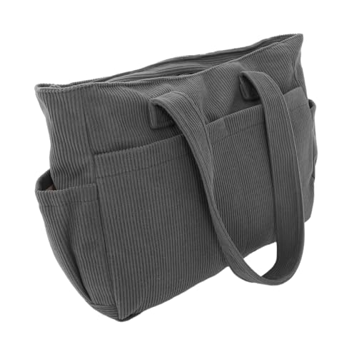 LIGIGWASH Große Canvas Tote Bag mit Extra Großem Fassungsvermögen Vielseitige Umhängetasche und Handtasche für Damen und Herren Langlebige Widerstandsfähige Schultertasche im Urbanen von LIGIGWASH