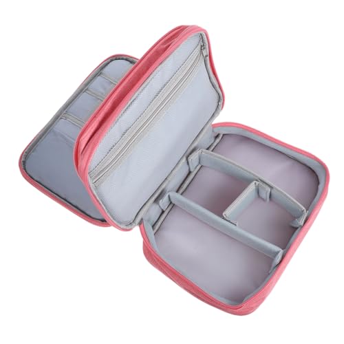 LIGIGWASH Große Elektronische Organizer Tasche Wasserabweisend mit Reißverschluss Kompakt Leicht für Reise Camping Business Geeignet Multifunktionale Aufbewahrungstasche für Kabel von LIGIGWASH