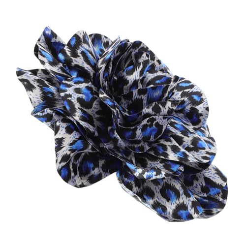 LIGIGWASH Leopardenblumenbrosche Damenbrosche Handgefertigt Große Blumen Brosche Für Anlässe Schmuck Anstecknadel Elegant Декоorative Blumen Broschennadel Bankettbrosche Zeremonie von LIGIGWASH
