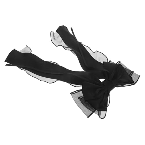 LIGIGWASH Große Schwarze Netzschleifen Haarspangen für Frauen Haarschmuck Accessoires für Hochzeiten Partys und Alltag Leicht und Voluminös für von LIGIGWASH