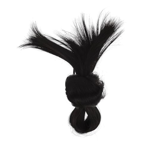 LIGIGWASH Haarknoten Haarteil Leichter Synthetischer Messy Bun Retro Inspirierte Haarklammer Natürlicher Look Kompakt für Alltag und Party Stilvoller Chignon für Damen von LIGIGWASH
