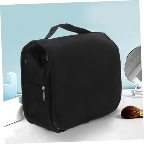LIGIGWASH Hängende Toiletry Bag mit Haken Faltbare Kosmetiktasche mit Reißverschluss Große Kapazität Leicht und Praktisch für Damen Reise Makeup Organizer und Tägliche Pflegeprodukte von LIGIGWASH