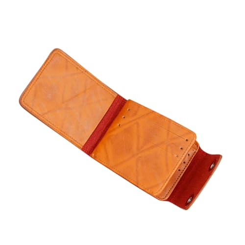 LIGIGWASH Kleine Multifunktionale Geldbörse Für Herren Vintage Bifold Wallet Mit Dual Button Design Für Alltag Und Besondere Anlässe von LIGIGWASH