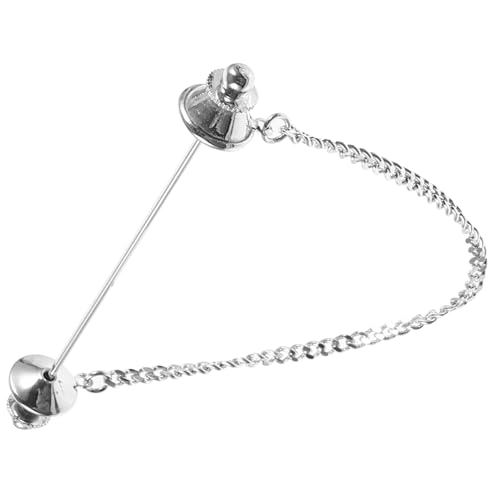 LIGIGWASH Hemdkragennadel Krawattennadel Mit Kette Für Herren Brosche Dekoriert Kragen Und Kleidung Stilvoll Und Langlebig von LIGIGWASH