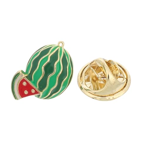 LIGIGWASH Kawaii Watermelon Anstecknadel für Frauen Niedliche Frucht Brosche Emaille Pin mit Kompaktem Design Vielseitig für Kleidung Rucksäcke und Partys Farbenfrohes Accessoire für Alltag von LIGIGWASH