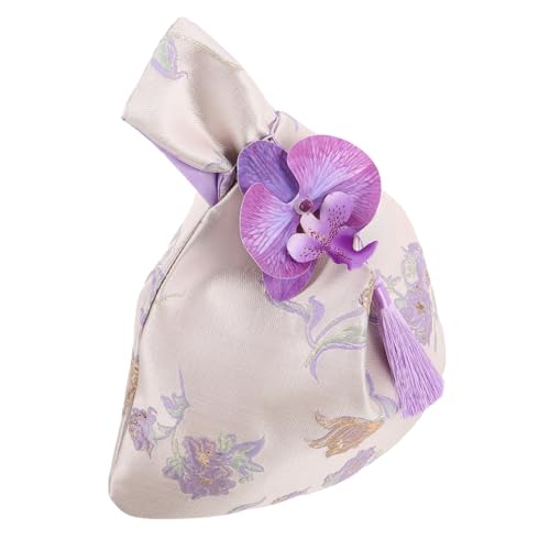 LIGIGWASH Kleine Handgelenktasche mit Orchideen Quaste Chinesisches Hanfu Accessoire Goldseidig Besticktem Dekorative Handtasche für Hochzeiten Partys und Abendveranstaltungen LIGIGWASH Kleine Handgelenktasche mit Orchideen Quaste Chinesisches Hanfu Accessoire Goldseidig Besticktem Dekorative Handtasche für Hochzeiten Partys und Abendveranstaltungen von LIGIGWASH