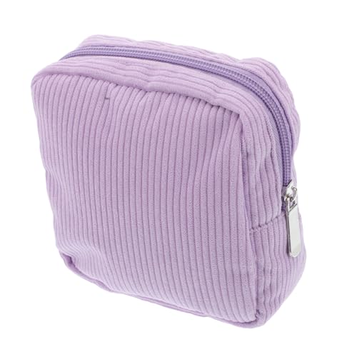 LIGIGWASH Kompakte Mini Make Up Cord Vielseitige Aufbewahrung für Münzen Damenbinden Langlebige Handtasche Zartem für Reisen von LIGIGWASH