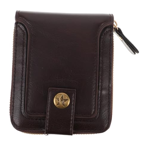 LIGIGWASH Schlanke Herren-geldbörse Mit Reißverschlussfach Kompaktes Kartenetui Für Reisen Und Alltag Mit Reißverschluss Für Und Mehrere Fächer Für Organisation von LIGIGWASH