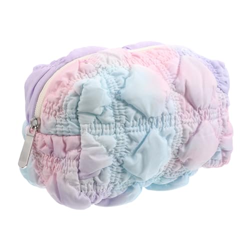 LIGIGWASH Kosmetiktasche Damen Quadratische wasserdichte Reise Make Up Tasche im Niedlichen Bubble Design Tragbare Kosmetik Organizer für Fitness und Alltag für Reisen und Tägliche Nutzung von LIGIGWASH