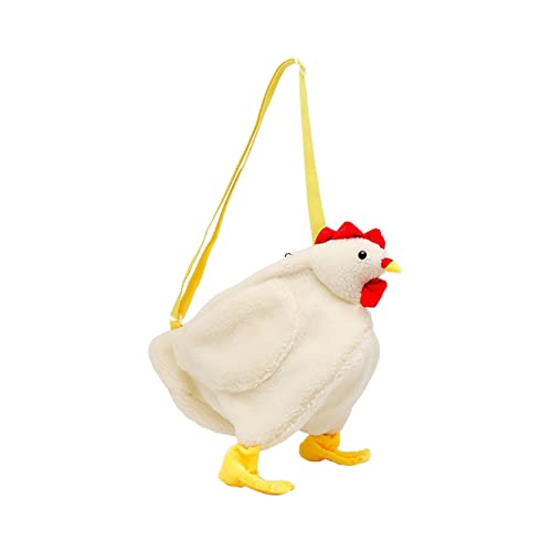 LIGIGWASH Kuschelige Cartoon Hühnchen Umhängetasche für Damen Flauschige Crossbody Handtasche mit Großem Stauraum für Schule Arbeit und Freizeit Hochwertigen Materialien Gefertigt LIGIGWASH Kuschelige Cartoon Hühnchen Umhängetasche für Damen Flauschige Crossbody Handtasche mit Großem Stauraum für Schule Arbeit und Freizeit Hochwertigen Materialien Gefertigt von LIGIGWASH
