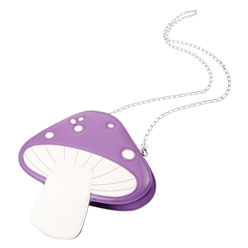 LIGIGWASH Lässige Crossbody Tasche Pilzform Umhängetasche für Mädchen Modisch Leicht und Kompakt in Trendigem für Alltag und Freizeit von LIGIGWASH