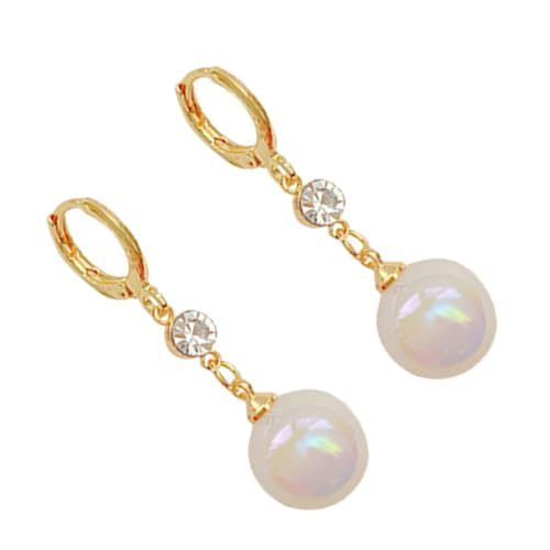 LIGIGWASH Lange Perlenohrringe mit Silberstift Leichte Hängende Damenohrringe Modische Ohrschmuck Tropfen Komfortabel und Vielseitig für Alltag und Party von LIGIGWASH