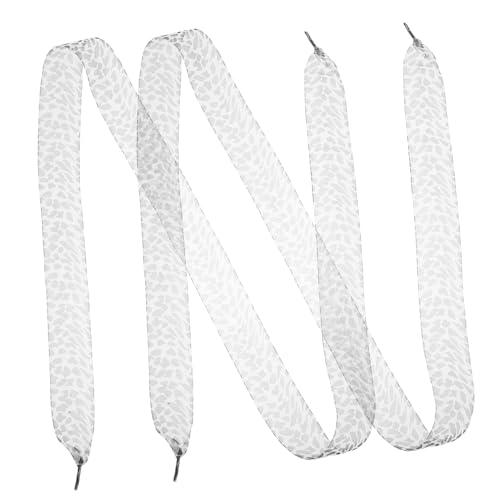 LIGIGWASH Leopardenmuster Schnürsenkel aus Strapazierfähigem Polyester für Sneaker Sportschuhe Freizeit Formelle Schuhe Damen und Modische Flache Schuhbänder von LIGIGWASH