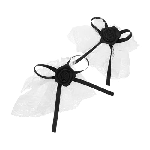 LIGIGWASH Lolita Spitzen Handgelenkmanschetten Kurz Floral Stoff Manschetten Japanischer Stil Atmungsaktiv Für Themenpartys Hochzeit Kleider Zubehör LIGIGWASH Lolita Spitzen Handgelenkmanschetten Kurz Floral Stoff Manschetten Japanischer Stil Atmungsaktiv Für Themenpartys Hochzeit Kleider Zubehör von LIGIGWASH