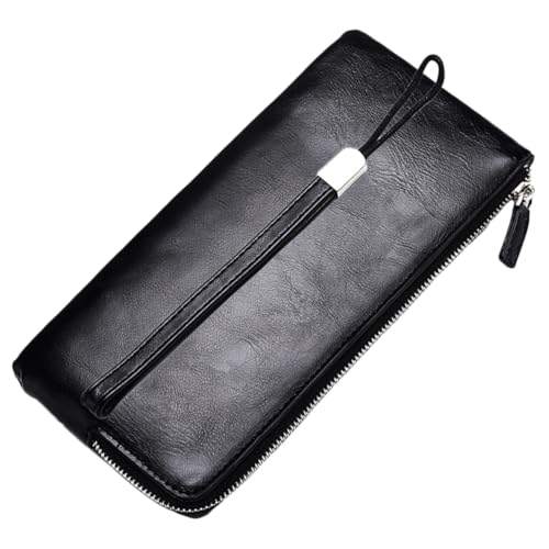LIGIGWASH Reißverschluss Geldbörse Für Herren Mit Handytasche Praktische Lange Geldbörse Aus Outdoor-reisegeldbörse Mit Platz Für Karten Bargeld Und Münzen von LIGIGWASH