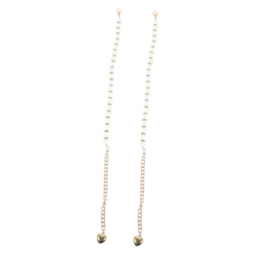 LIGIGWASH Lose High Heel Schuhbänder mit Perlen Abnehmbare Schnürsenkel für Lockere Schuhe Sicherer Halt Installation Rutschfeste Absätze für Damen Eleganter Schuhzubehör LIGIGWASH Lose High Heel Schuhbänder mit Perlen Abnehmbare Schnürsenkel für Lockere Schuhe Sicherer Halt Installation Rutschfeste Absätze für Damen Eleganter Schuhzubehör von LIGIGWASH