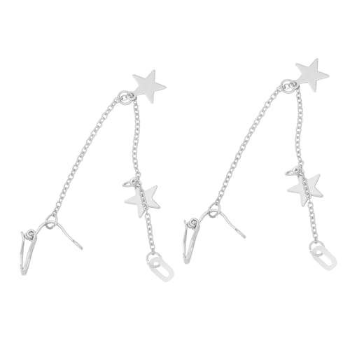 LIGIGWASH Lost Ohrhänger aus Hochwertiger Legierung Ergonomisch Gestaltet für Sicheren Halt Vielseitiger Schutz für Kabellose Kopfhörer Modisches Ohrschmuck Accessoire für Damen Langlebiger von LIGIGWASH