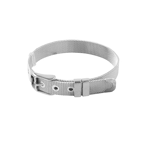 LIGIGWASH Mesh-kettenarmband Aus Edelstahl Für Männer Verstellbares Armband Mit Modernem Design Angenehmer Haptik Und Schickem Aussehen Als Geschenk Für Freund Vater Oder Klassenkameraden Ed von LIGIGWASH