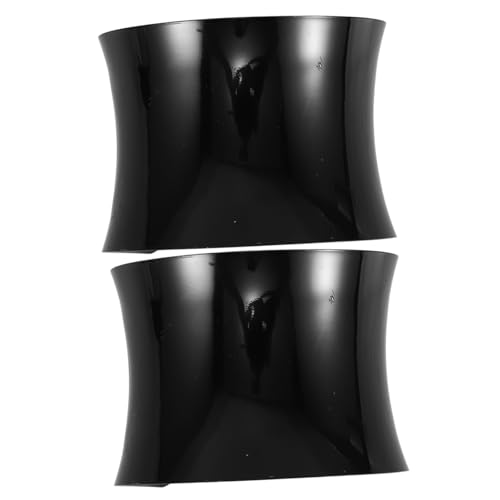 LIGIGWASH Metall Manschettenarmband Damen Geometrisch Offener Punk Stil Breiter Armreif Glatte Oberfläche Robust Langlebig Modischer Statement Schmuck für Alltag und Party von LIGIGWASH