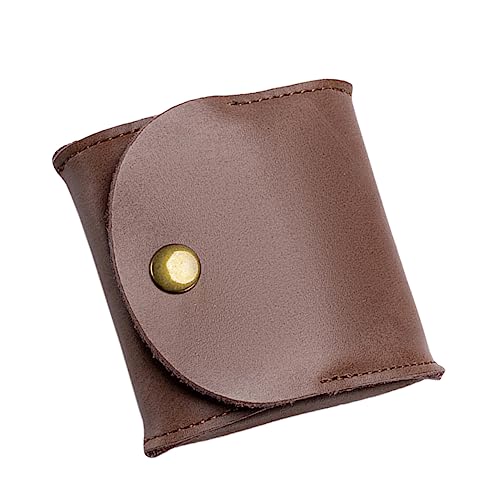 LIGIGWASH Mini Geldbörse für Damen Herren Portemonnaie Münzbeutel mit Praktischem Design für Kopfhörer Bargeld Kleingeld für Schule Reisen Kaffeefarben LIGIGWASH Mini Geldbörse für Damen Herren Portemonnaie Münzbeutel mit Praktischem Design für Kopfhörer Bargeld Kleingeld für Schule Reisen Kaffeefarben von LIGIGWASH
