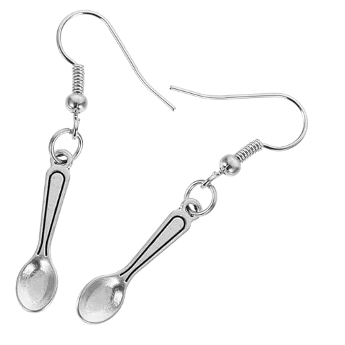 LIGIGWASH Löffelohrringe Für Frauen Löffel-tropfenohrringe Aus Vintage-ohrringe Als Ohrschmuck Lustige Ohrdekoration Mini-löffel-design Für Everyday Wear von LIGIGWASH