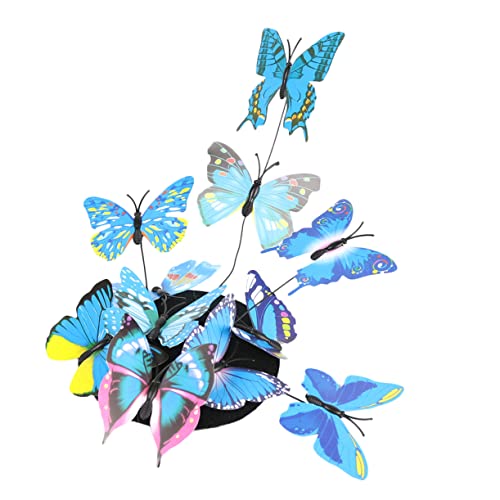 LIGIGWASH Mini Schmetterlings-hut Haarspangen Für Frauen Elegante Kopfbedeckung Für Teepartys Hochzeiten Und Feste Leichtes Strapazierfähiges Design Harz Charmante Haaraccessoires Für von LIGIGWASH