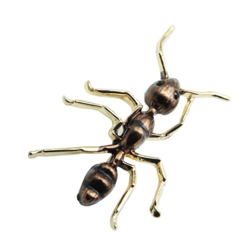 LIGIGWASH Modische Ameisenbrosche aus Langlebiger Metalllegierung Vielseitig als Anstecknadel für Kleidung Rucksäcke und Taschen Stilvolles Accessoire für Damen und Alltag von LIGIGWASH