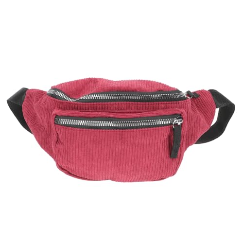 LIGIGWASH Stylische Brusttasche für Männer Verstellbare Umhängetasche Velours Multifunktionale Gürteltasche für Outdoor Aktivitäten Aufbewahrungstasche für Reisen und Sport von LIGIGWASH