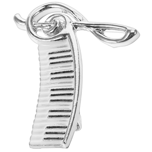 LIGIGWASH Klaviernoten-design Brosche Für Damen Klein Und Hübsch Mantelbrosche Schalbrosche Broschennadel Für Kleidung Und Schal von LIGIGWASH