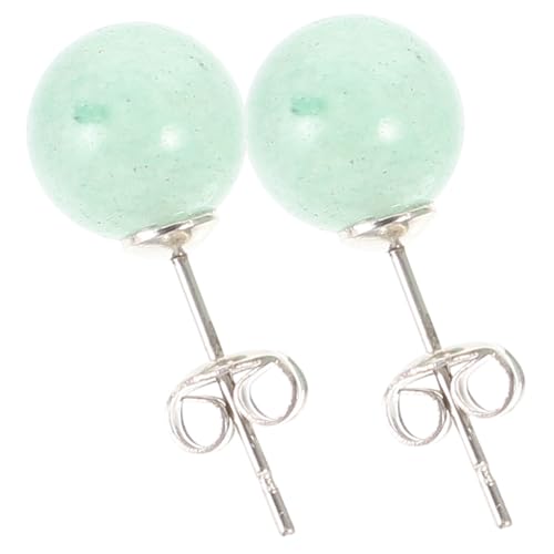 LIGIGWASH Ohrstecker Rund Grün Aventurin Ohrringe Damen Schmuck Antiallergisch Leicht und Modisch für Party und Alltag LIGIGWASH Ohrstecker Rund Grün Aventurin Ohrringe Damen Schmuck Antiallergisch Leicht und Modisch für Party und Alltag von LIGIGWASH