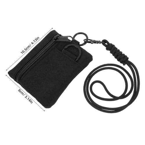 LIGIGWASH Outdoor Mini Hängende Tasche aus Robustem Oxford Nylon Leichte Multifunktionale Umhängetasche für Herren zum Wandern Camping Reisen und Alltag mit Schlüssel Kartenfach von LIGIGWASH