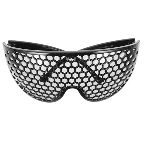 LIGIGWASH Oversized Herren Damen Sonnenbrille mit Hohlkammer Design Uv Schutz Sommer Outdoor Partybrille Modisch Trendige Sonnenbrille für Radfahrer und Freizeit von LIGIGWASH