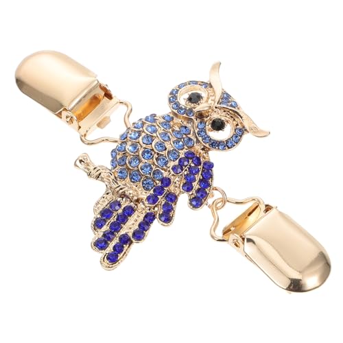 LIGIGWASH Owl Design Cardigan Clip für Pullover Brosche für Damen und Herren Vielseitiger Schal Clip für Jacken und Outfits Geschenkidee für von LIGIGWASH