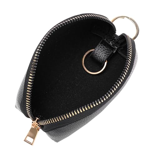 LIGIGWASH PU Schlüssel Organizer Schlüsselmäppchen mit Sicherem Verschluss Großer Kapazität Kompakt und Multifunktional Herren Damen Autoschlüssel Etui mit Münzfach Tragbare von LIGIGWASH