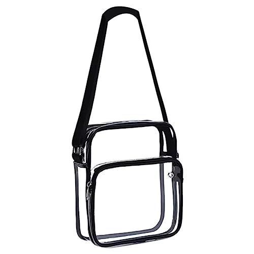 LIGIGWASH PVC Transparente Umhängetasche für Damen Leichte Crossbody Bag mit Verstellbarem Riemen für Partys Reisen und Alltag Diebstahlschutz Strapazierfähig LIGIGWASH PVC Transparente Umhängetasche für Damen Leichte Crossbody Bag mit Verstellbarem Riemen für Partys Reisen und Alltag Diebstahlschutz Strapazierfähig von LIGIGWASH