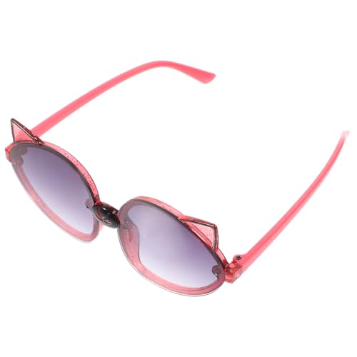 LIGIGWASH Party Sonnenbrille Fuchsform Kunststoff Uv Schutz Leicht und Robust Süßes Design für Mädchen Jungen Outdoor Spaß von LIGIGWASH