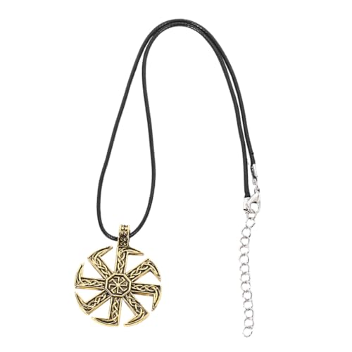 LIGIGWASH Piraten Rune Halskette Einzigartiger Choker für Männer Modischer Schmuck für Partys Geburtstage und Besondere Anlässe für Täglichen Gebrauch von LIGIGWASH