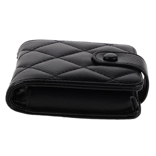 LIGIGWASH Quilted Kosmetiktasche Klein mit Spiegel Damen Lippenstift-etui aus Pu- Tragbare Mini Make-up Tasche Stilvoll und Langlebig für Reisen und Outdoor Touch-ups von LIGIGWASH