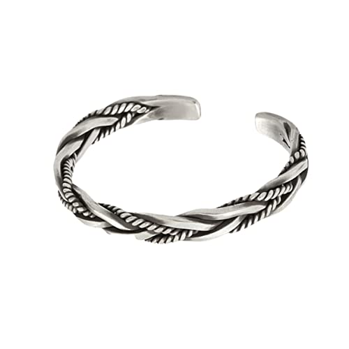 LIGIGWASH Silber Armband Handgefertigt Mit Mehreren Ketten Für Liebe Und Langlebigkeit Für Alltag Tragbar von LIGIGWASH