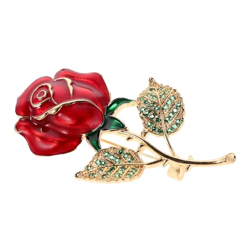 LIGIGWASH Rosenbrosche: Strass-rosenblumenbrosche – Blumennadel – Kreative 3d-kleidungsnadel Für Kleider, Mäntel, Hochzeiten Und Partys LIGIGWASH Rosenbrosche: Strass-rosenblumenbrosche – Blumennadel – Kreative 3d-kleidungsnadel Für Kleider, Mäntel, Hochzeiten Und Partys von LIGIGWASH