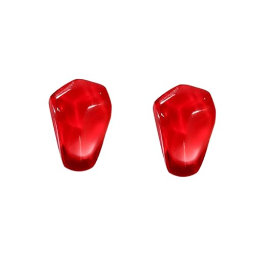 LIGIGWASH Rote Frucht ohrringe Damen Silbernadeln Realistische Granatapfelkern Ohrstecker Modisches Zartes Ohrschmuck design für Alltag und Party von LIGIGWASH