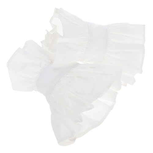 LIGIGWASH Rüschen Handärmel für Damen Abnehmbare Fake Manschetten Armaccessoires für Formelle Anlässe Partys mit Floralen Mustern Zarter von LIGIGWASH