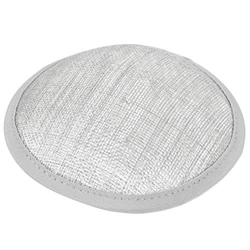 LIGIGWASH Runde Beret Hut Basis aus Grauem Leinennetz Leichte DIY Hutbasis für Frauen Praktische und Langlebige Kopfbedeckung Grundform für Selbstgemachte Hüte und Festliche Anlässe von LIGIGWASH